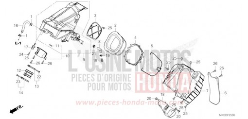 FILTRE A AIR CRF450RXN de 2022